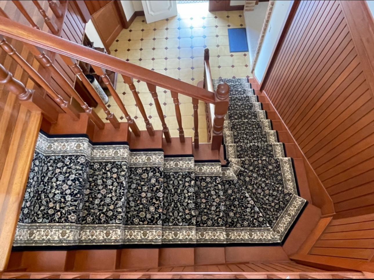 Commercial carpet stairs installed near Ingleburn and Campbelltown
