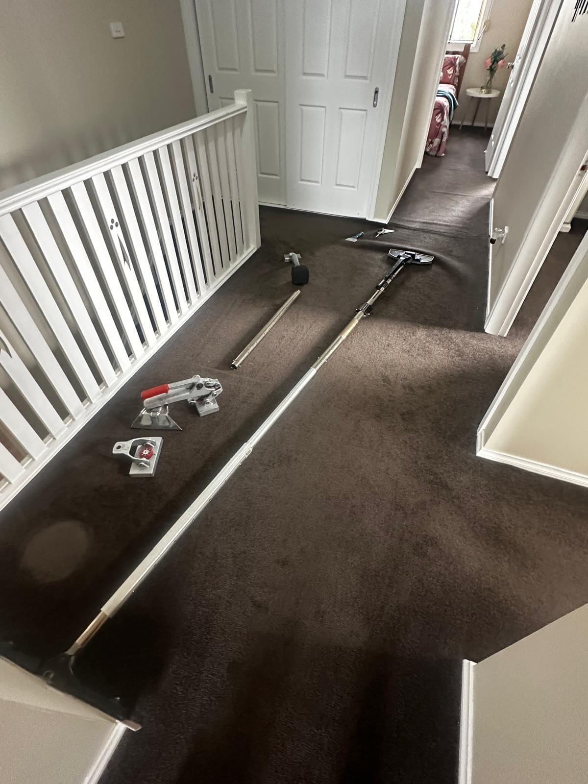 Carpet repair tools and carpet installation equipment by Brad’s Carpets